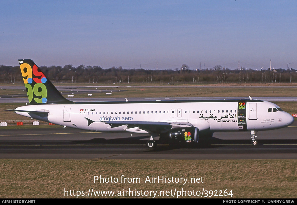 Aircraft Photo of TS-INM | Airbus A320-211 | Afriqiyah Airways | AirHistory.net #392264