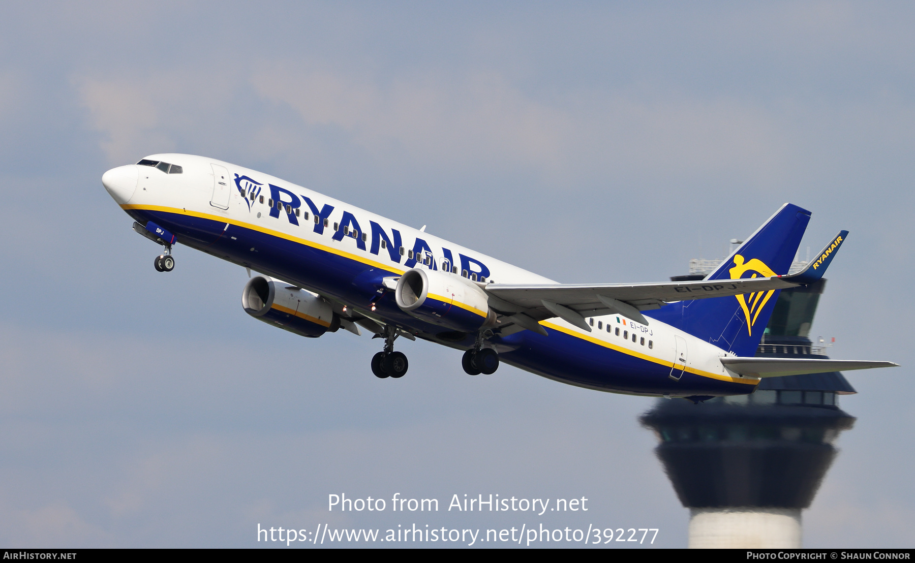 Aircraft Photo of EI-DPJ | Boeing 737-8AS | Ryanair | AirHistory.net #392277