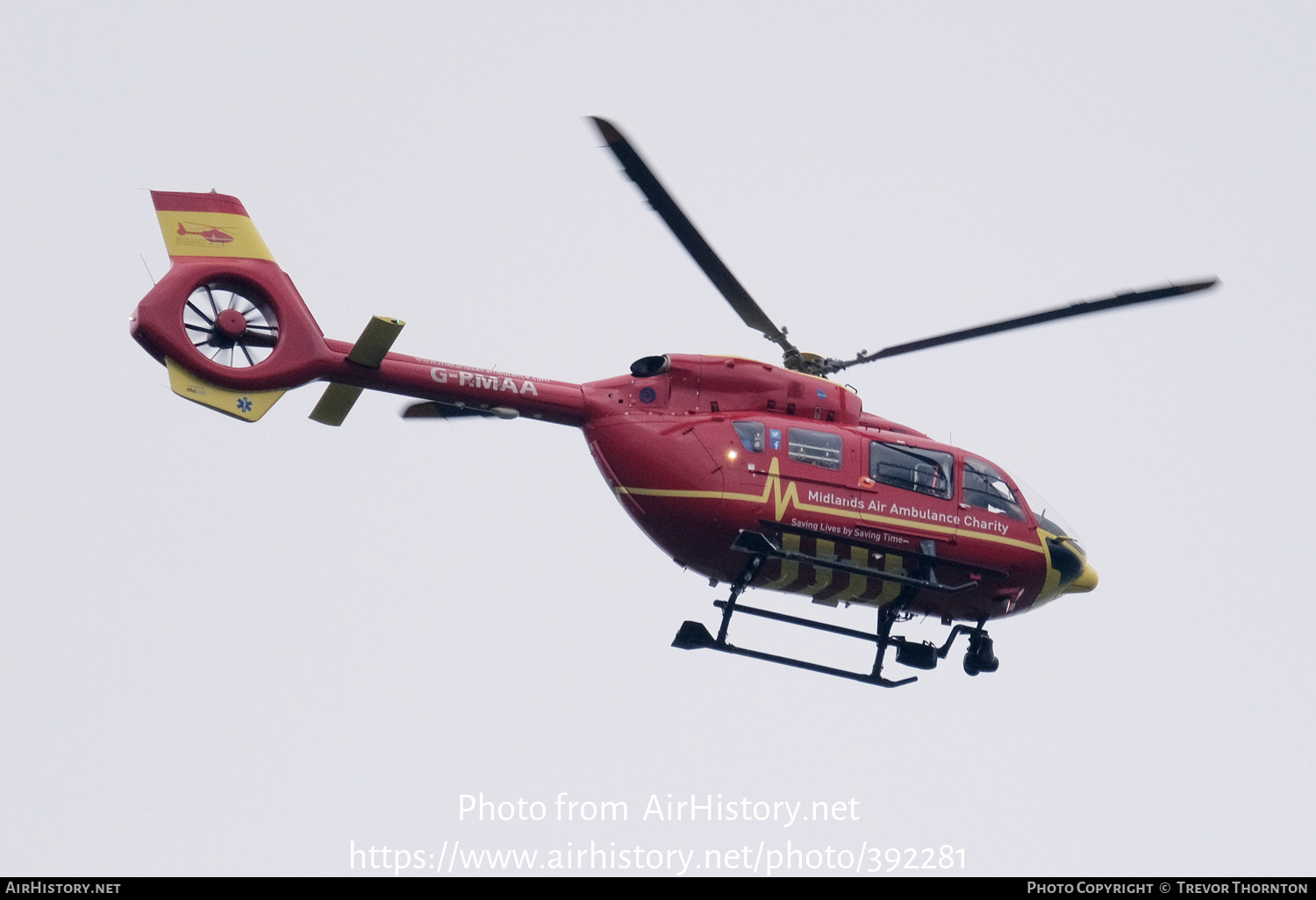 Aircraft Photo of G-RMAA | Airbus Helicopters EC-145 (BK-117 D-2) | Midlands Air Ambulance | AirHistory.net #392281