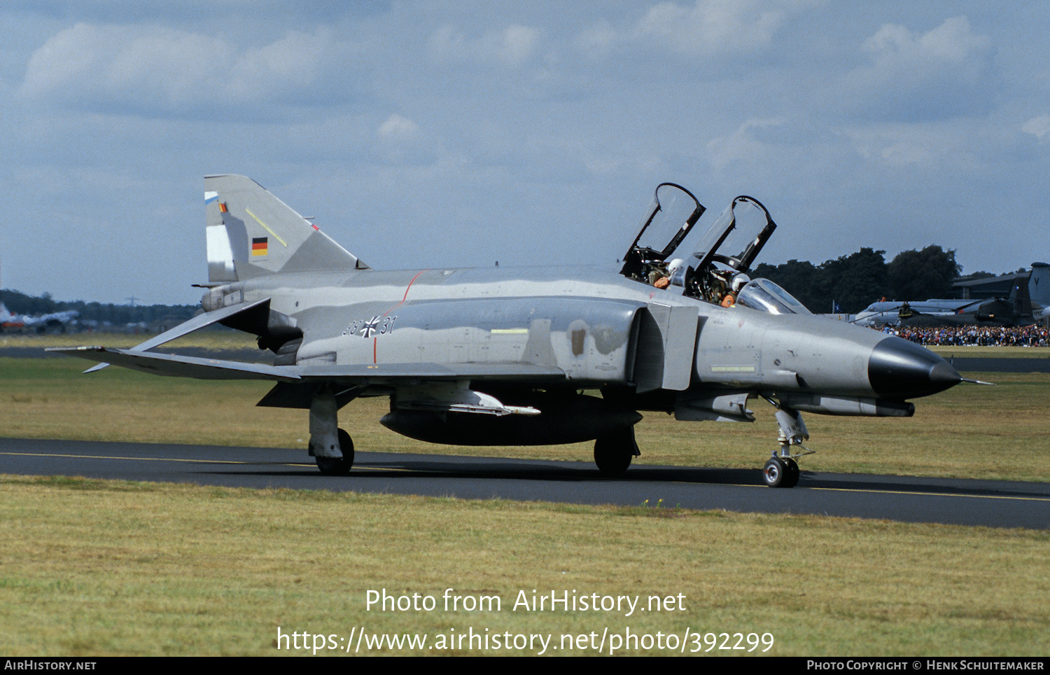 Aircraft Photo of 3831 | McDonnell Douglas F-4F Phantom II | Germany - Air Force | AirHistory.net #392299