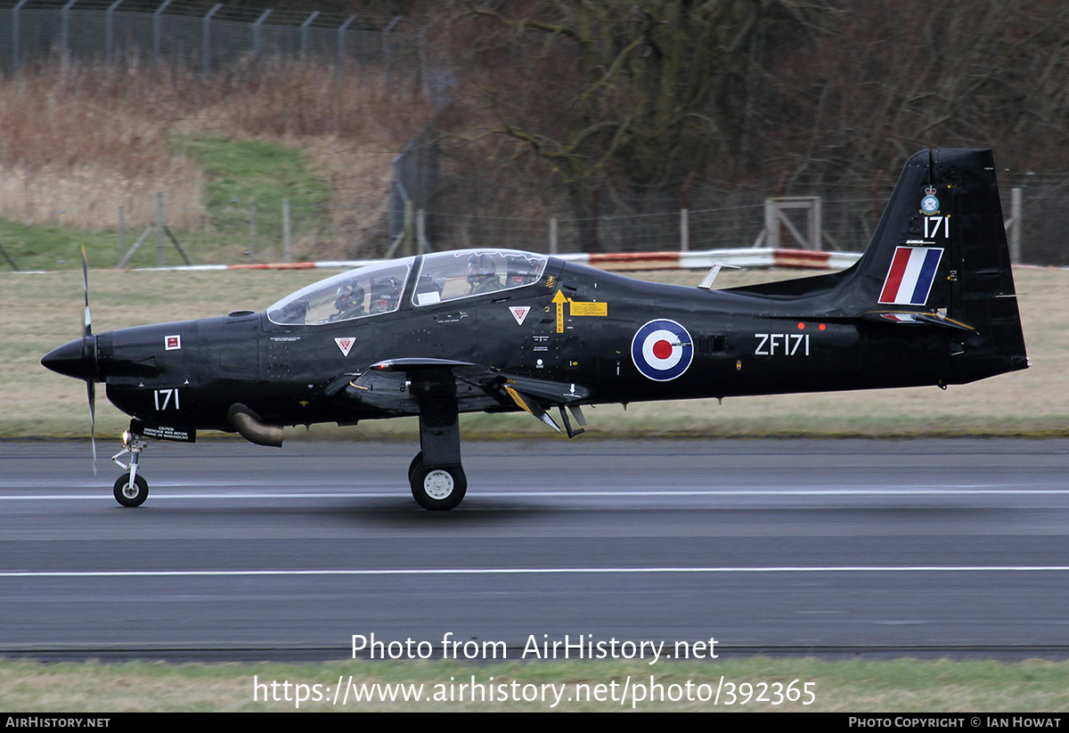 Aircraft Photo of ZF171 | Short S-312 Tucano T1 | UK - Air Force | AirHistory.net #392365