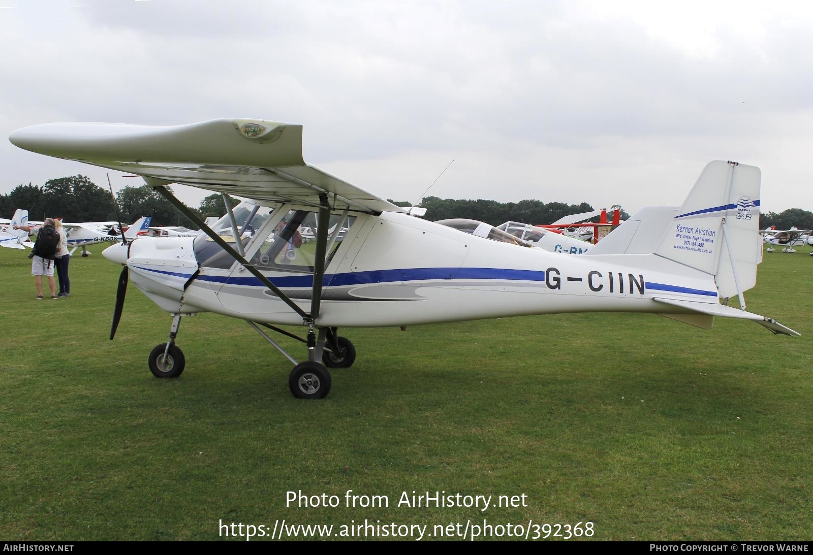 Aircraft Photo of G-CIIN | Comco Ikarus C42-FB100 | Kernan Aviation | AirHistory.net #392368