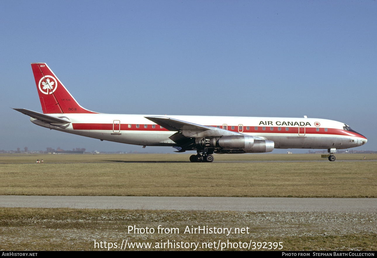 Aircraft Photo of CF-TJG | Douglas DC-8-42 | Air Canada | AirHistory.net #392395