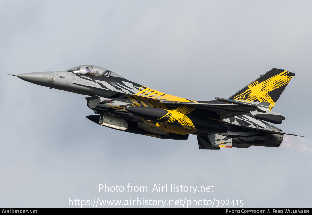 Aircraft Photo of FA-136 | General Dynamics F-16AM Fighting Falcon | Belgium - Air Force | AirHistory.net #392415