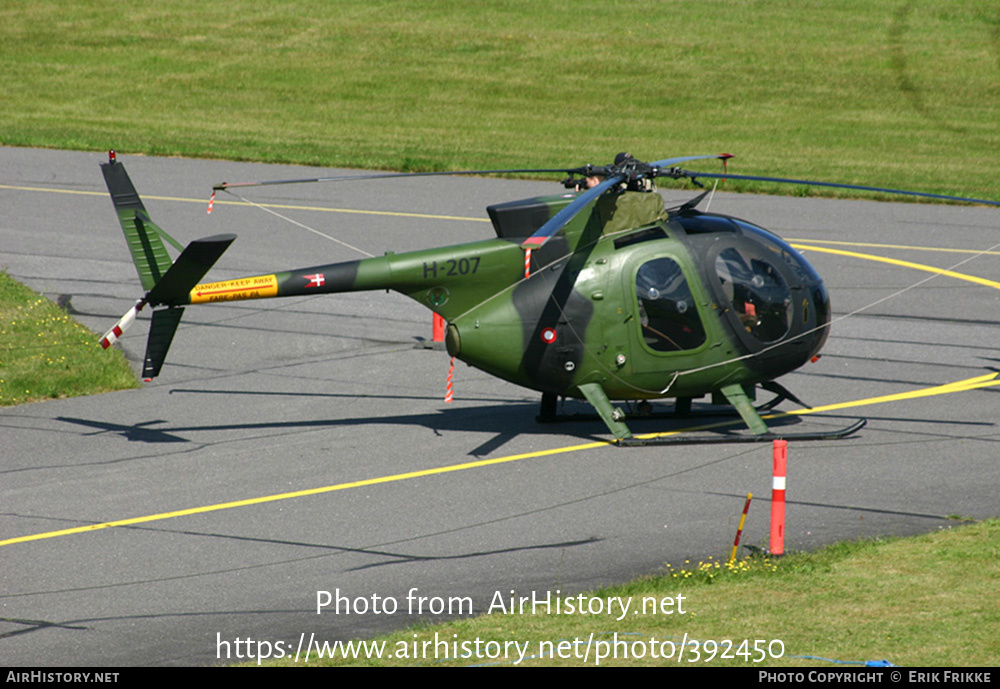 Aircraft Photo of H-207 | Hughes 500M (369HM) | Denmark - Army | AirHistory.net #392450