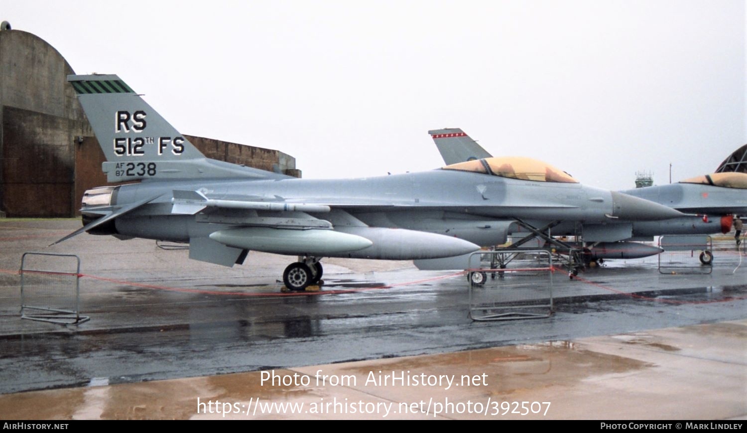 Aircraft Photo of 87-0238 / AF87-238 | General Dynamics F-16C Fighting Falcon | USA - Air Force | AirHistory.net #392507