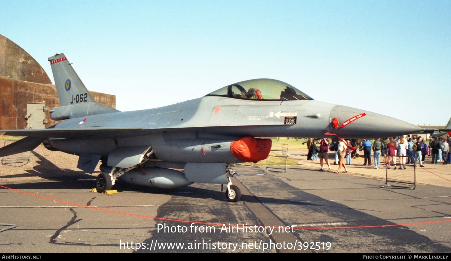Aircraft Photo of J-062 | General Dynamics F-16AM Fighting Falcon | Netherlands - Air Force | AirHistory.net #392519