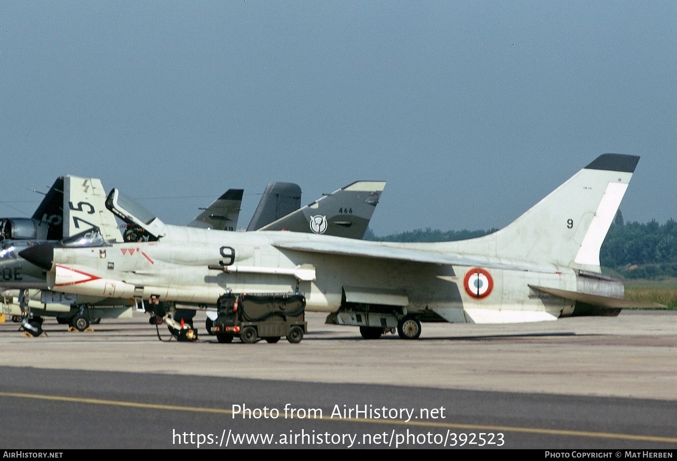 Aircraft Photo of 9 | Vought F-8E(FN) Crusader | France - Navy | AirHistory.net #392523