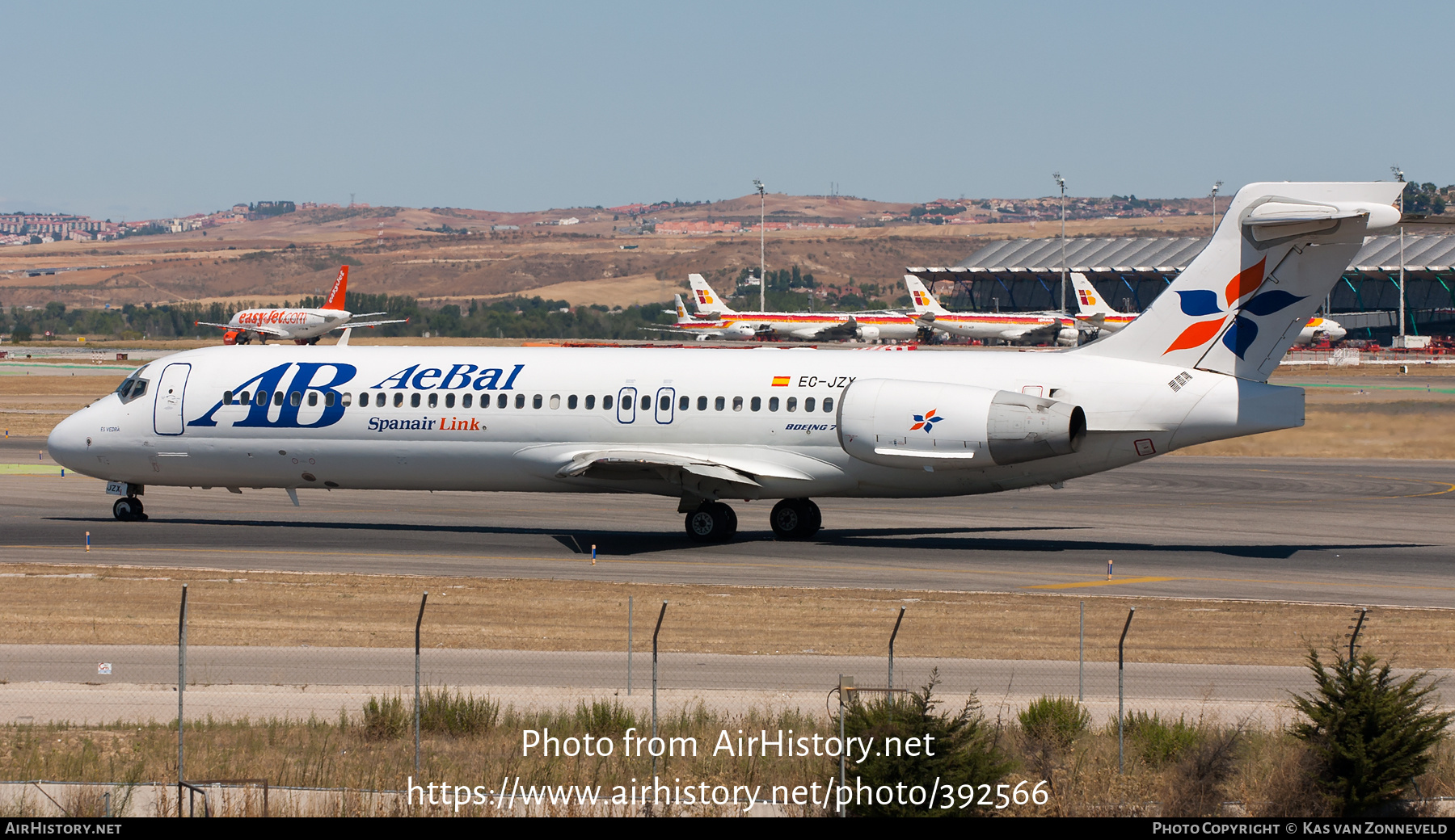 Aircraft Photo of EC-JZX | Boeing 717-23S | AeBal | AirHistory.net #392566