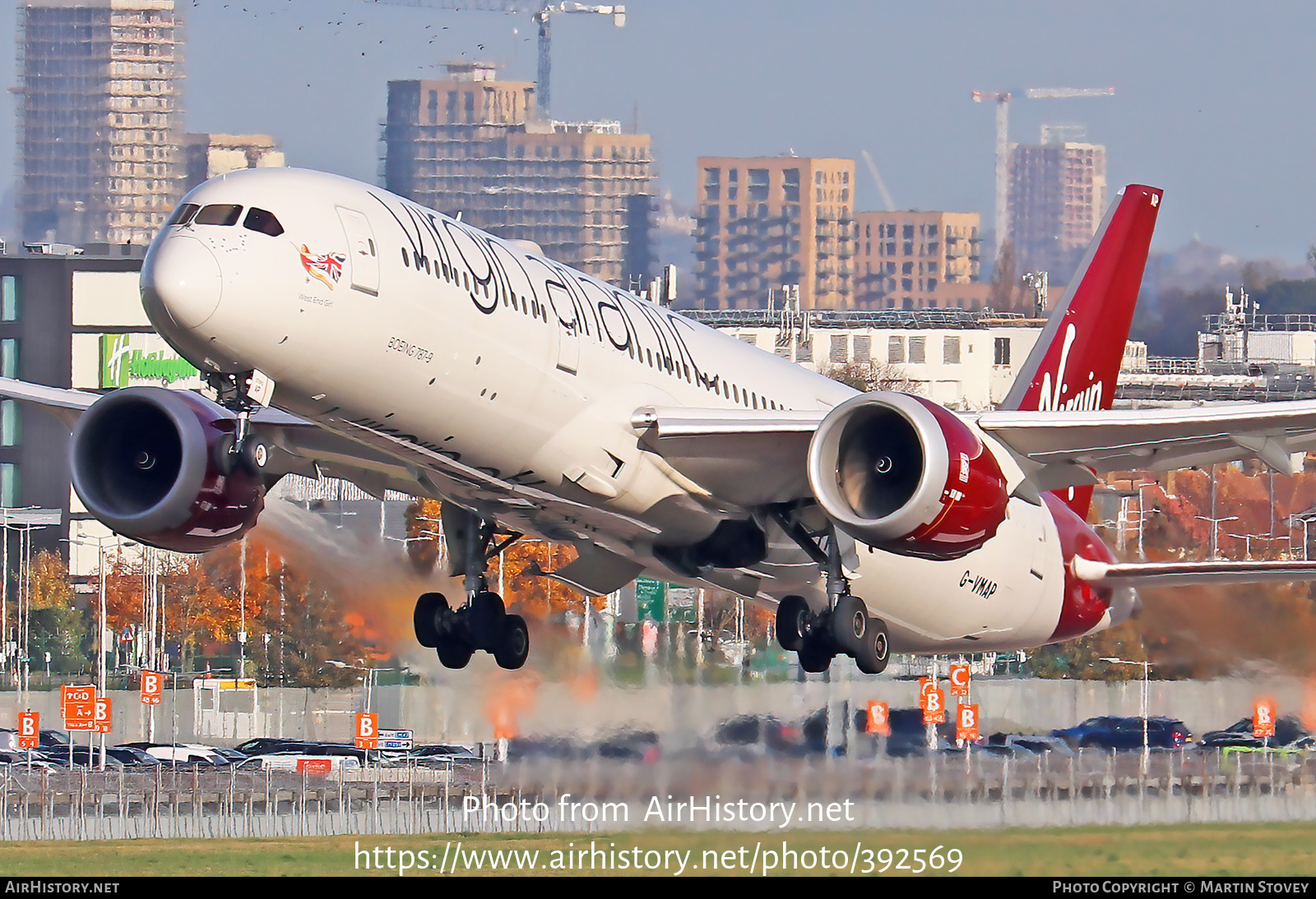 Aircraft Photo of G-VMAP | Boeing 787-9 Dreamliner | Virgin Atlantic Airways | AirHistory.net #392569