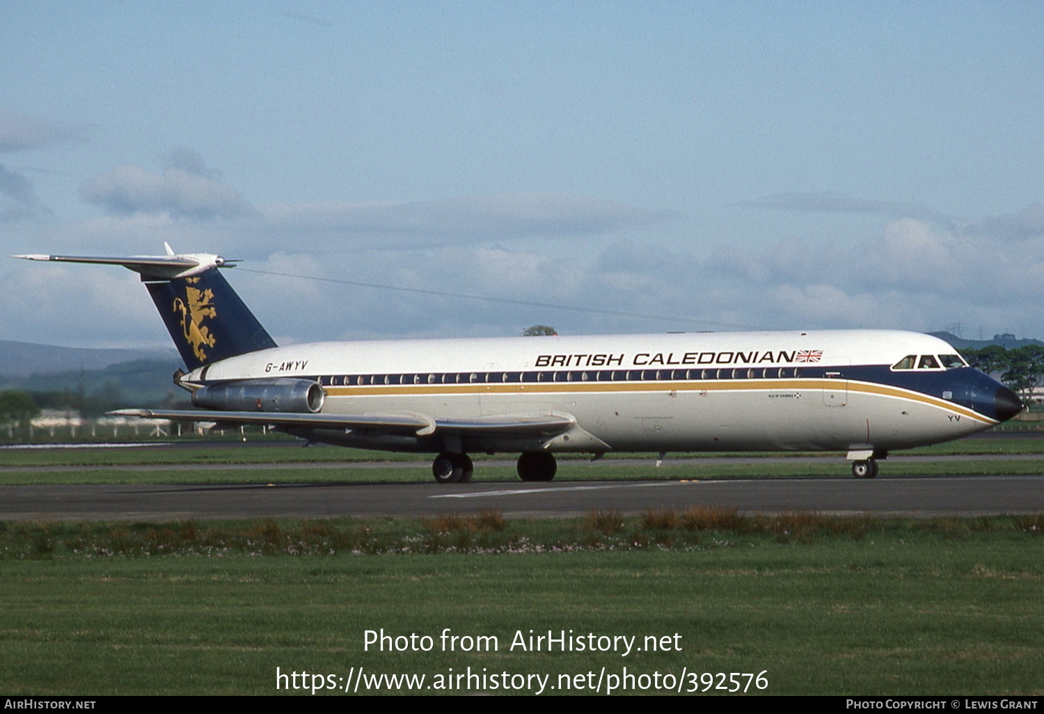 Aircraft Photo of G-AWYV | BAC 111-501EX One-Eleven | British Caledonian Airways | AirHistory.net #392576