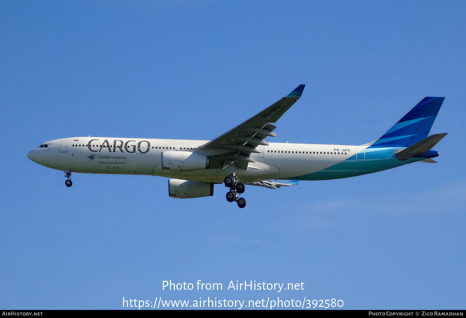 Aircraft Photo of PK-GPD | Airbus A330-341 | Garuda Indonesia Cargo | AirHistory.net #392580