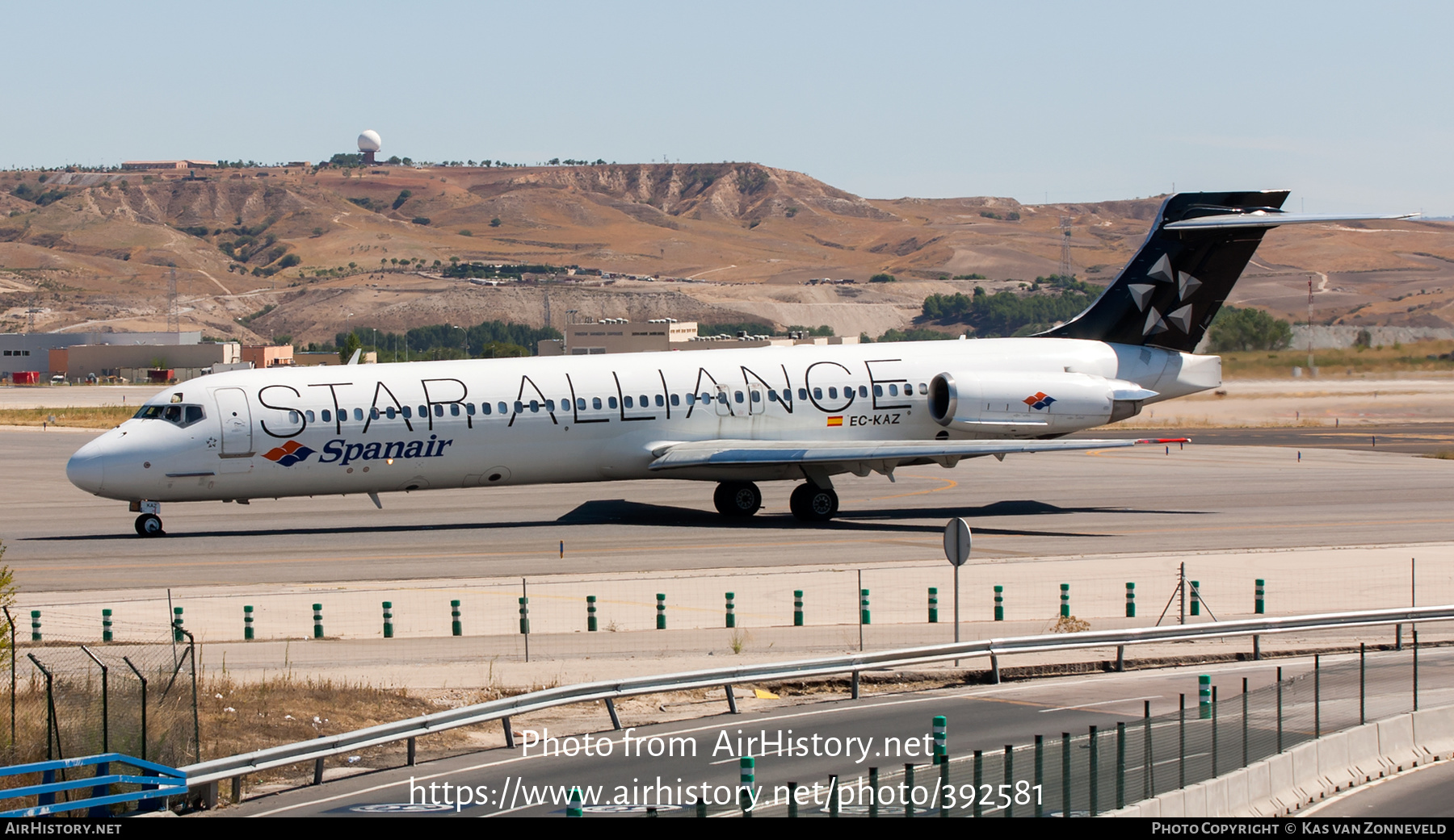 Aircraft Photo of EC-KAZ | McDonnell Douglas MD-87 (DC-9-87) | Spanair | AirHistory.net #392581