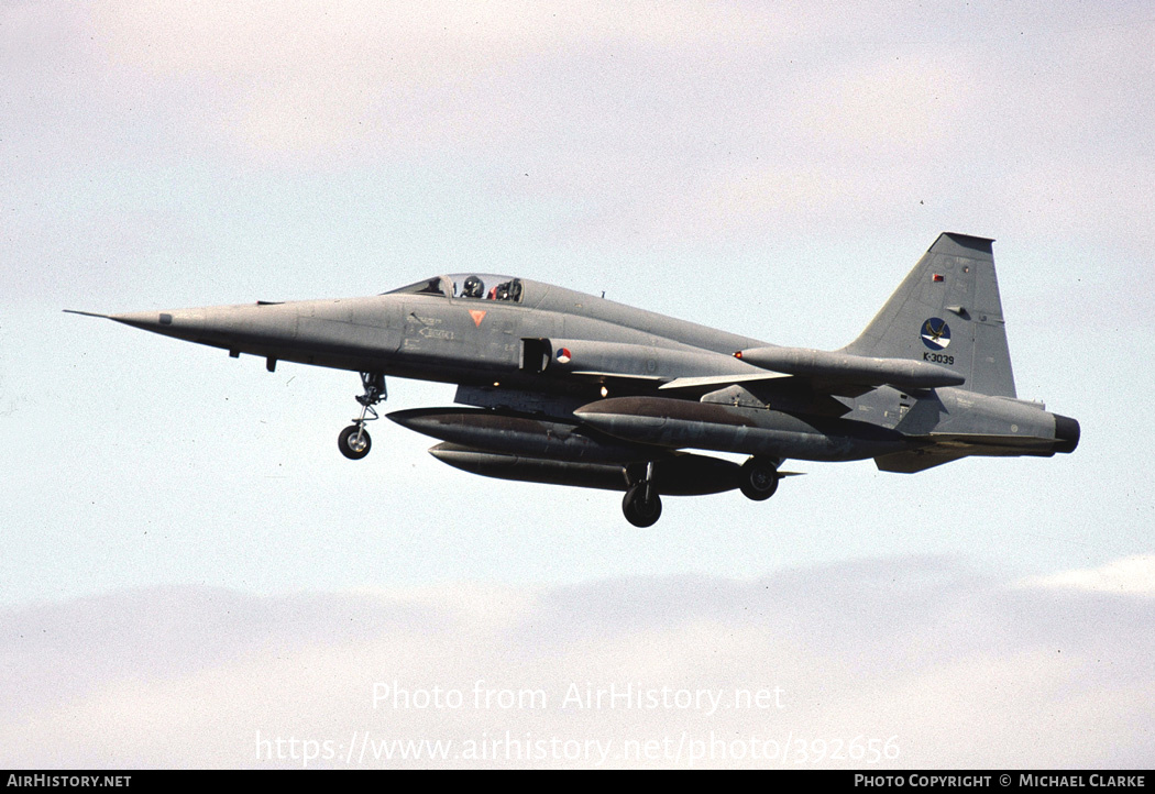 Aircraft Photo of K-3039 | Canadair NF-5A | Netherlands - Air Force | AirHistory.net #392656