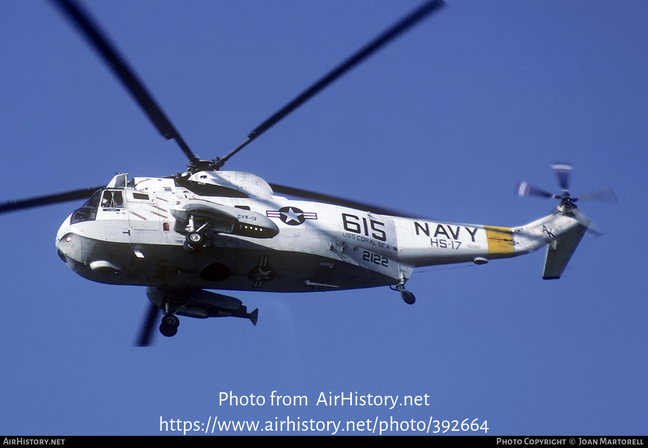 Aircraft Photo of 152122 | Sikorsky SH-3H Sea King (S-61B) | USA - Navy | AirHistory.net #392664