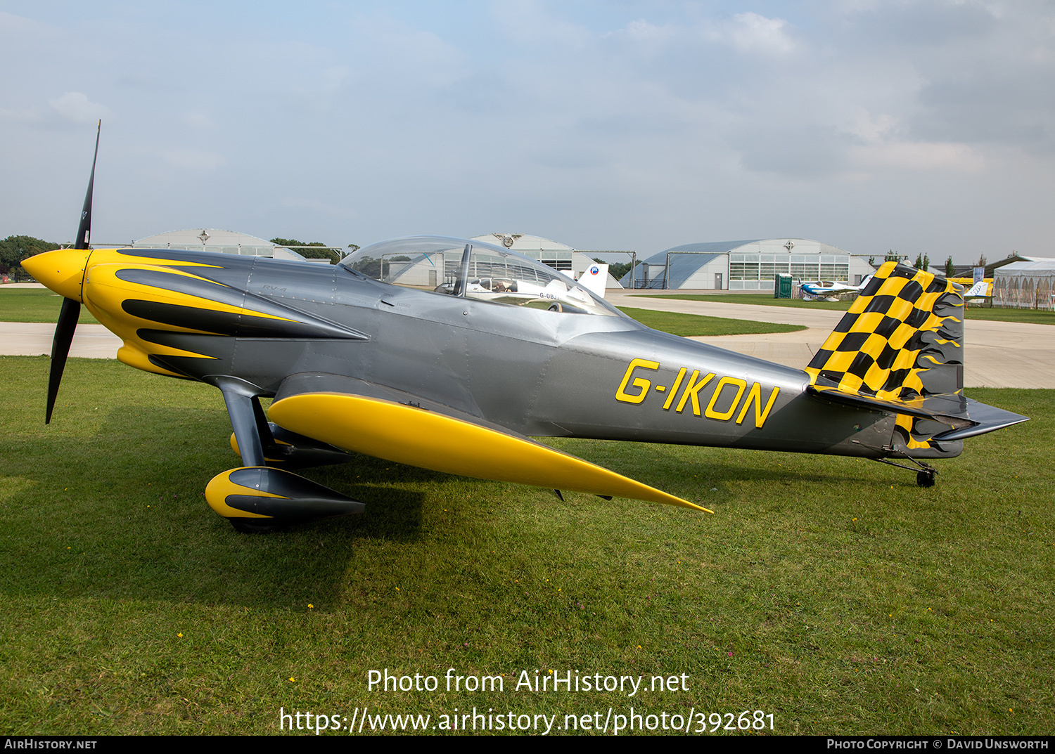 Aircraft Photo of G-IKON | Van's RV-4 | AirHistory.net #392681