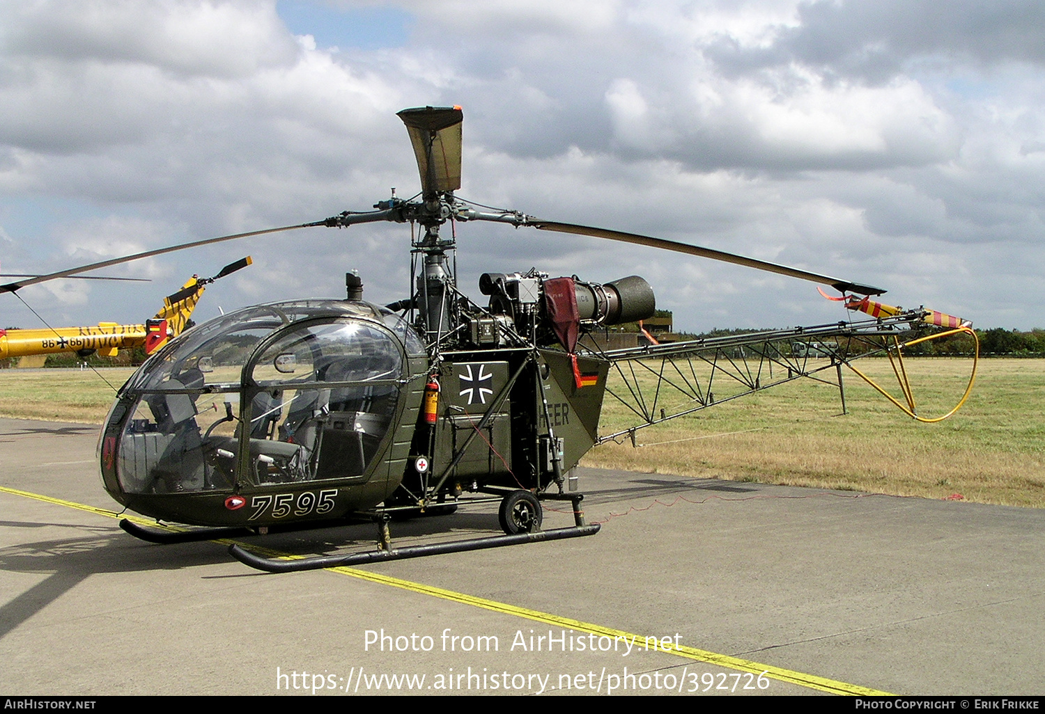 Aircraft Photo of 7595 | Sud SE-3130 Alouette II | Germany - Army | AirHistory.net #392726