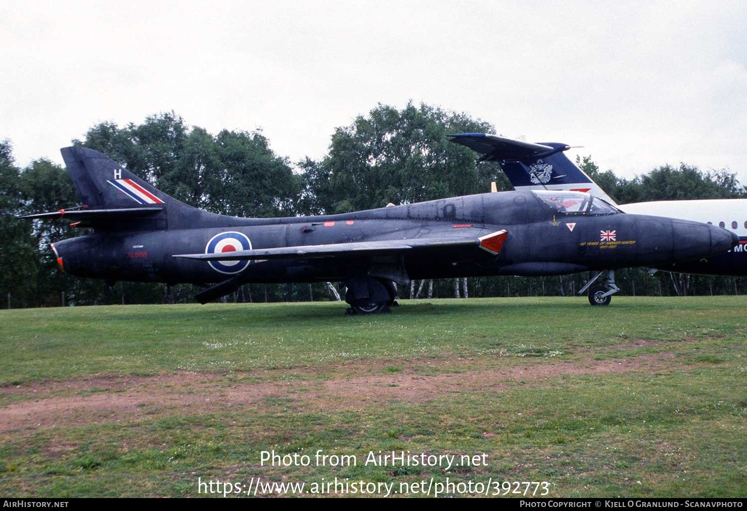 Aircraft Photo of XL568 / 9224M | Hawker Hunter T7A | UK - Air Force | AirHistory.net #392773