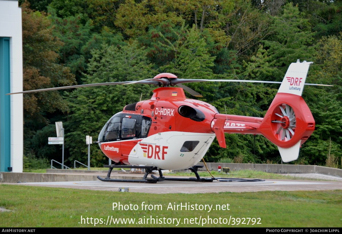 Aircraft Photo of D-HDRX | Eurocopter EC-135P-2+ | DRF Luftrettung - German Air Rescue | AirHistory.net #392792