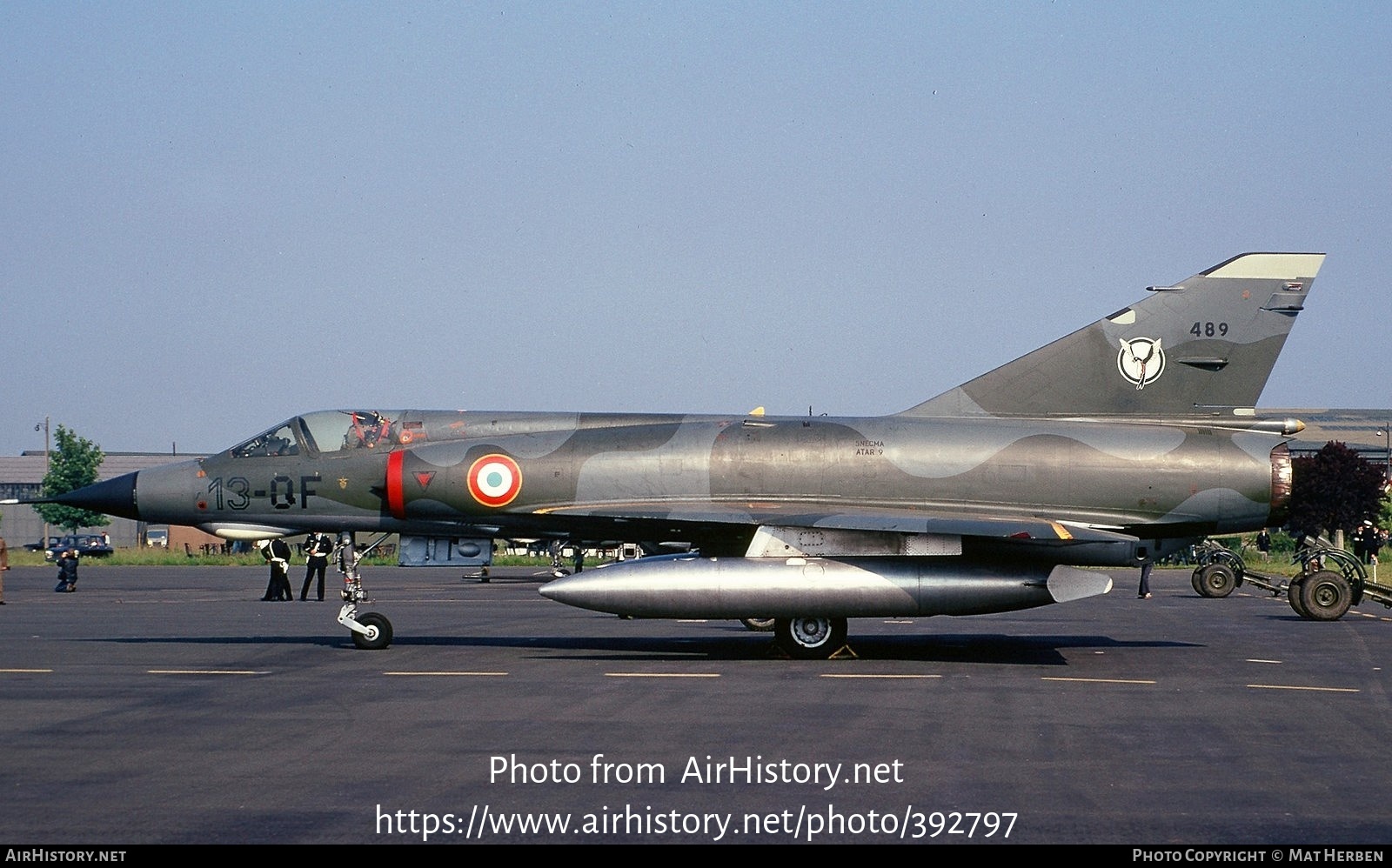 Aircraft Photo of 489 | Dassault Mirage IIIE | France - Air Force | AirHistory.net #392797