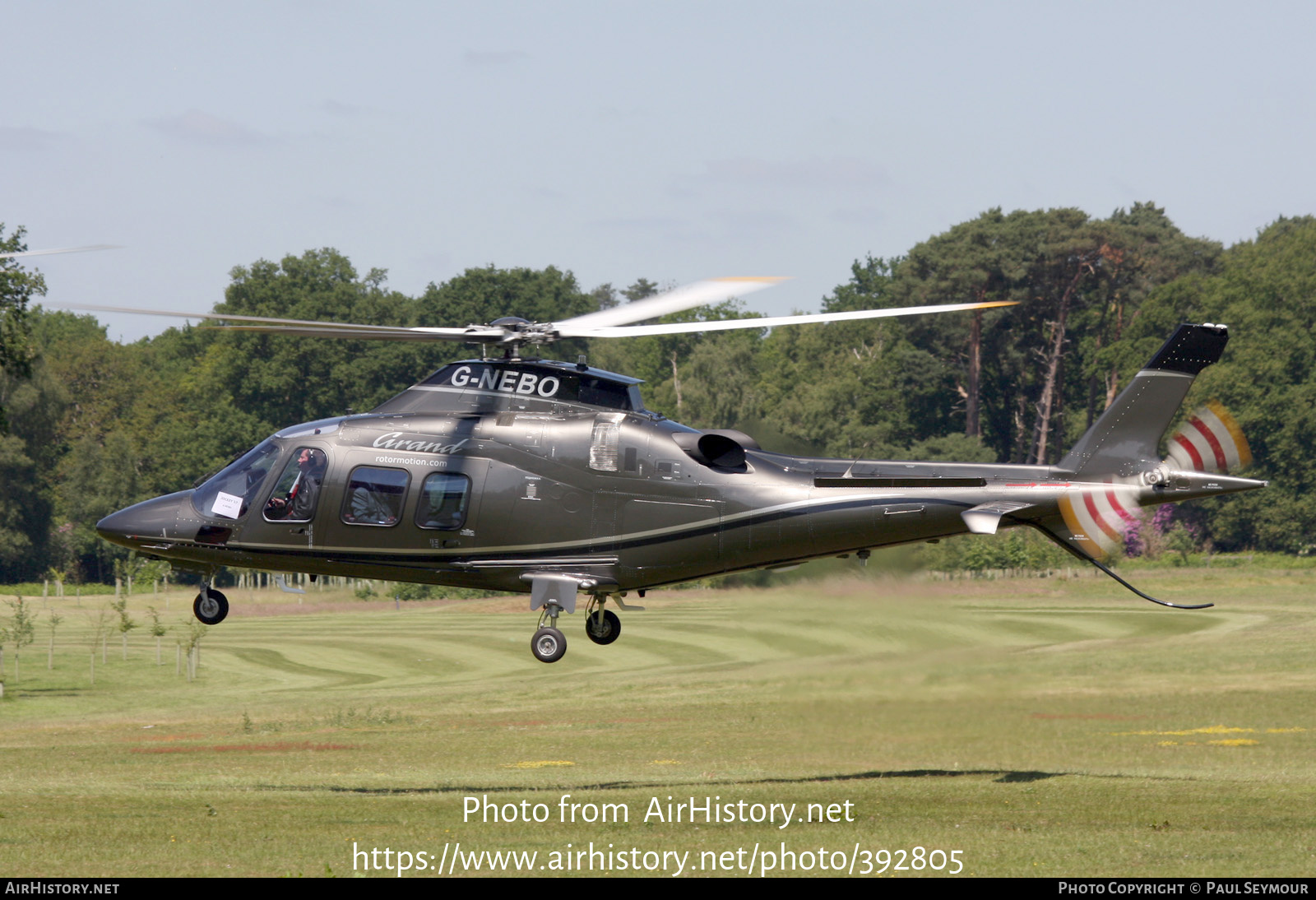 Aircraft Photo of G-NEBO | Agusta A-109S Grand | Rotormotion | AirHistory.net #392805