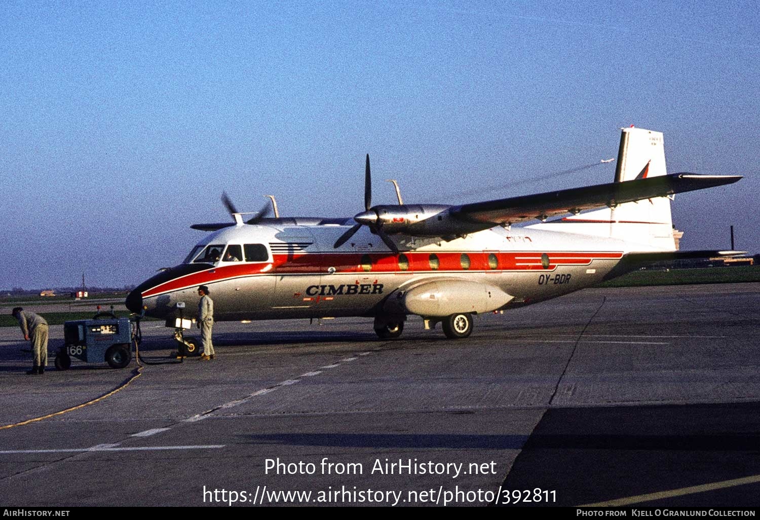 Aircraft Photo of OY-BDR | Aerospatiale N-262A-27 | Cimber Air | AirHistory.net #392811