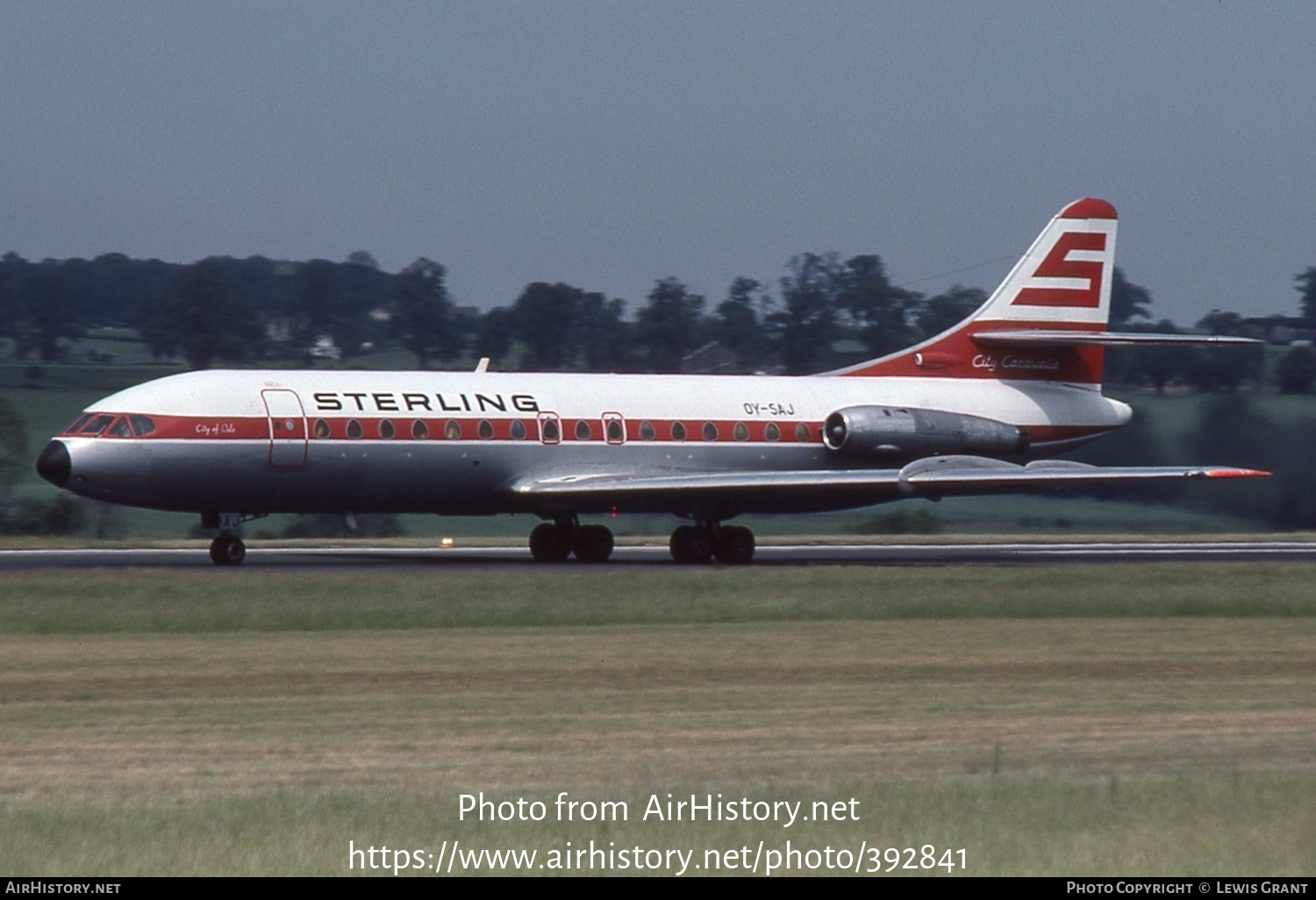 Aircraft Photo of OY-SAJ | Sud SE-210 Caravelle VI-R | Sterling Airways | AirHistory.net #392841