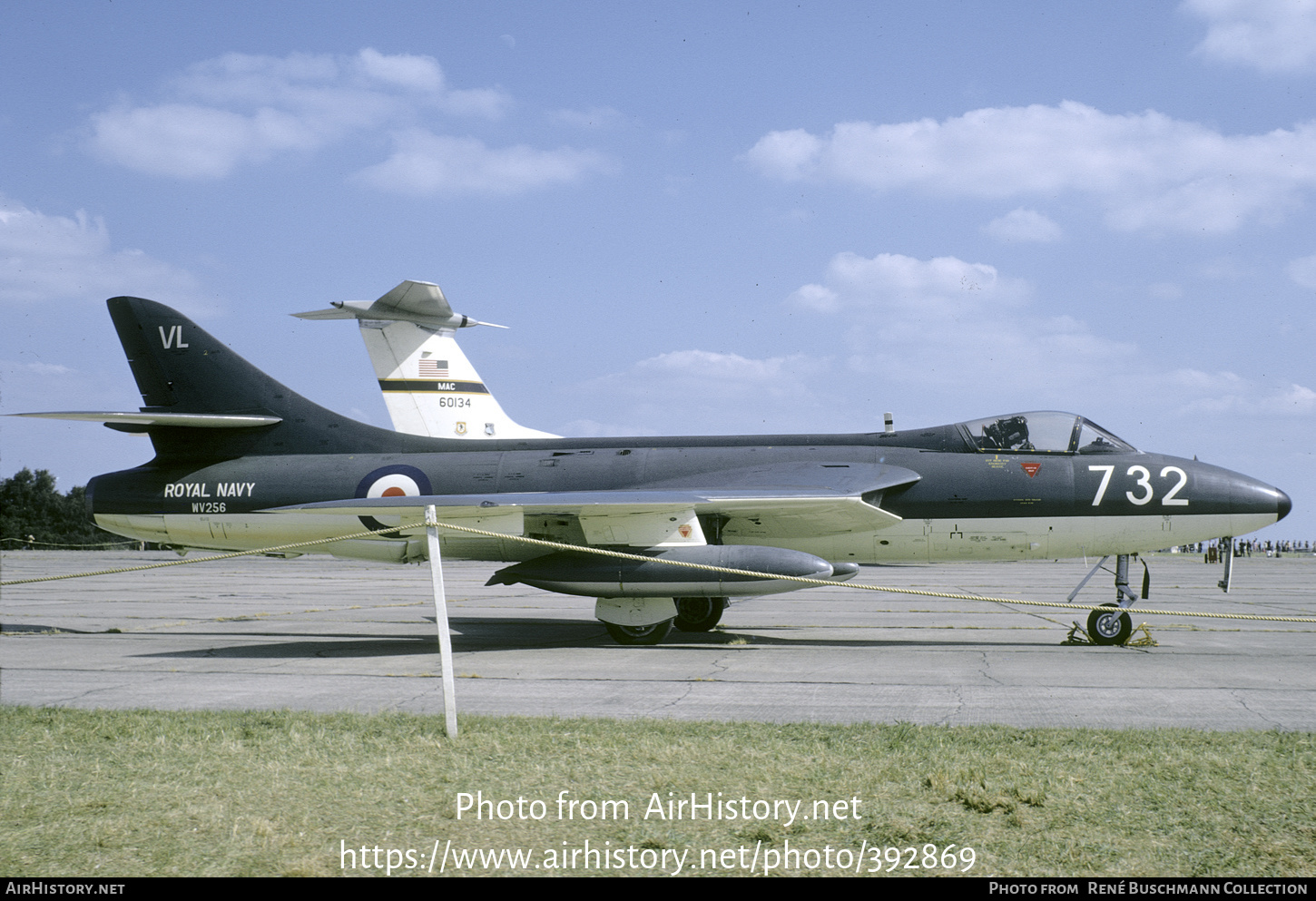 Aircraft Photo of WV256 | Hawker Hunter GA11 | UK - Navy | AirHistory.net #392869