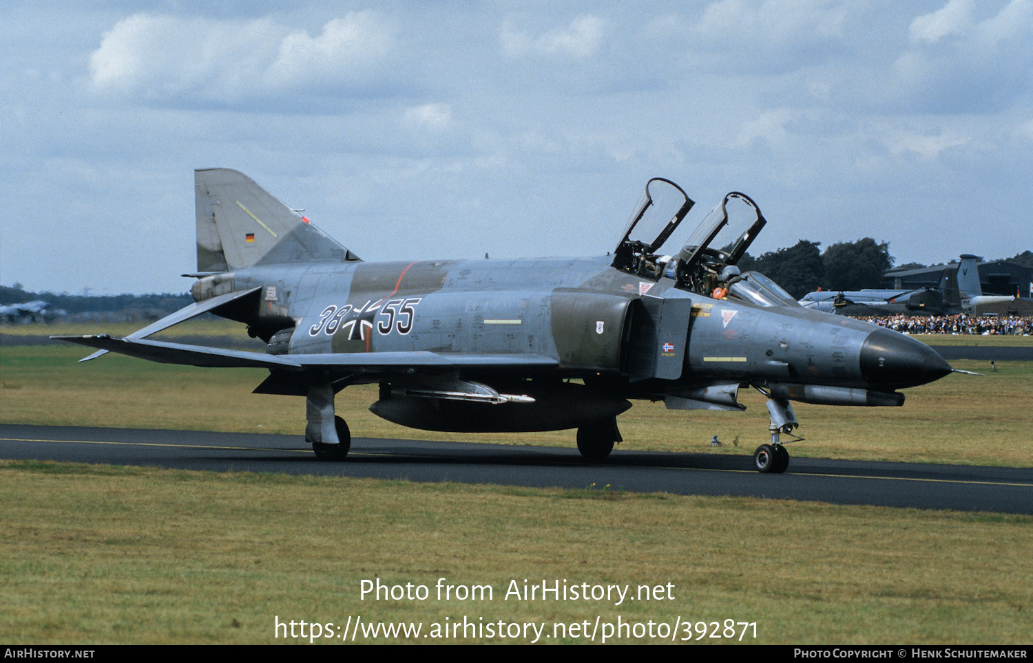 Aircraft Photo of 3855 | McDonnell Douglas F-4F Phantom II | Germany - Air Force | AirHistory.net #392871