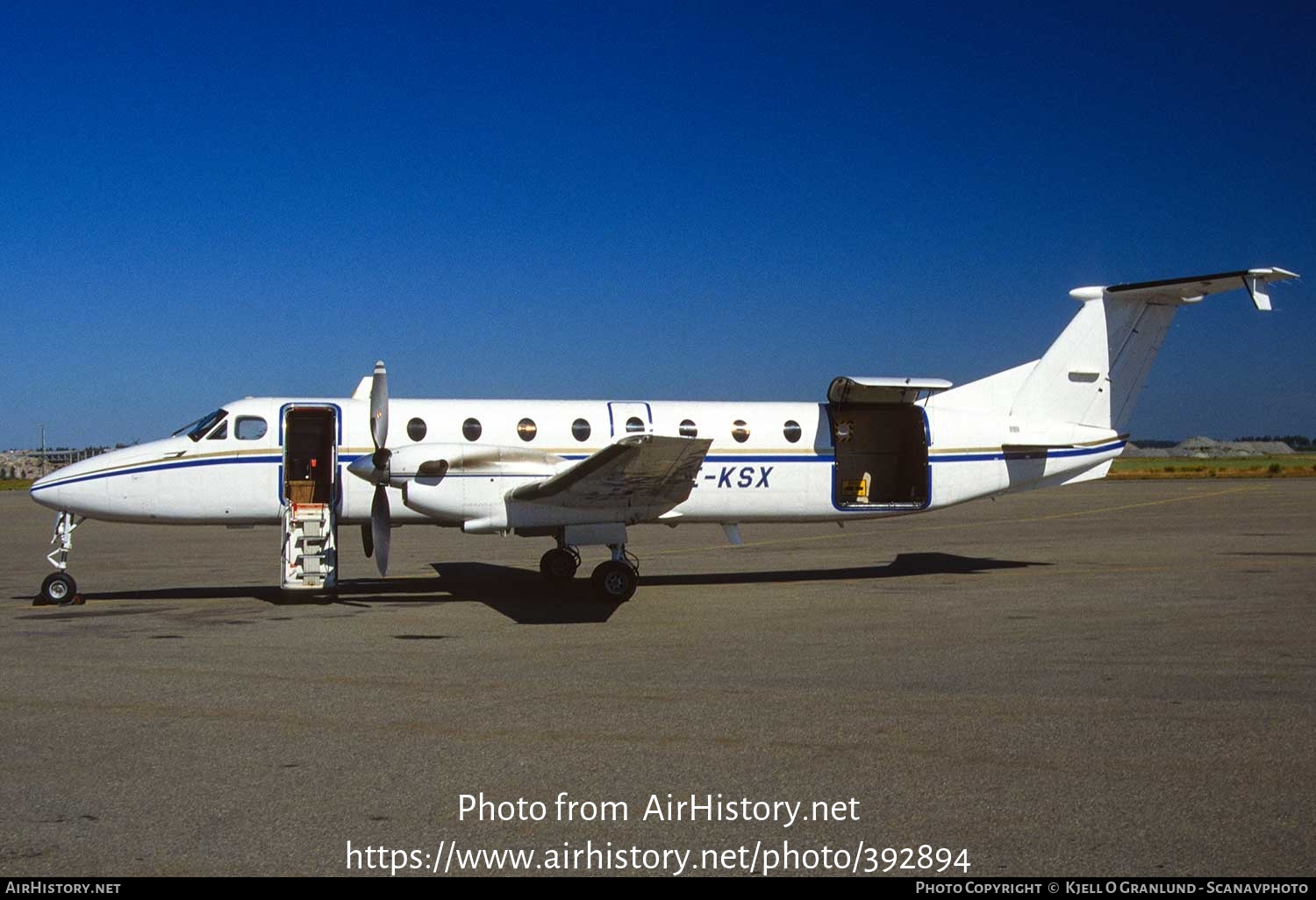 Aircraft Photo of SE-KSX | Beech 1900C | AirHistory.net #392894