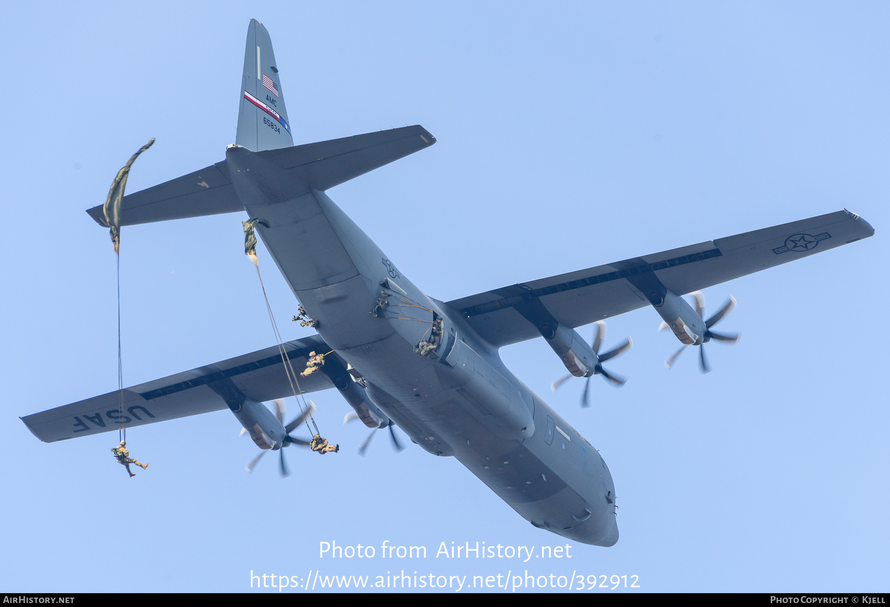 Aircraft Photo of 16-5834 / 65834 | Lockheed Martin C-130J-30 Hercules | USA - Air Force | AirHistory.net #392912