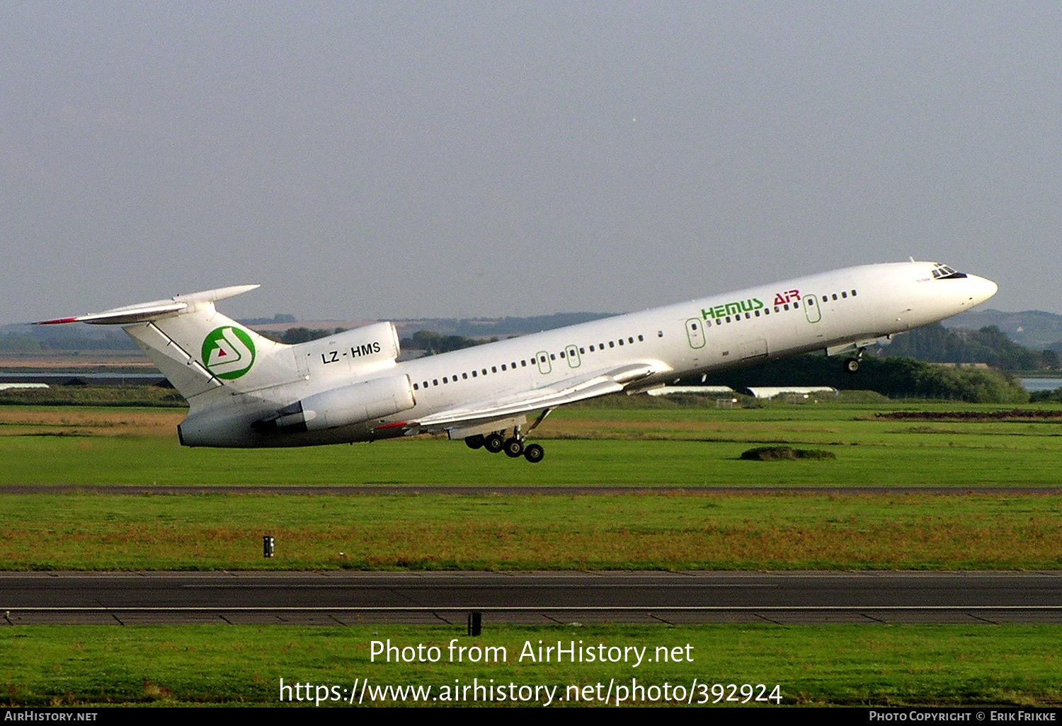 Aircraft Photo of LZ-HMS | Tupolev Tu-154M | Hemus Air | AirHistory.net #392924