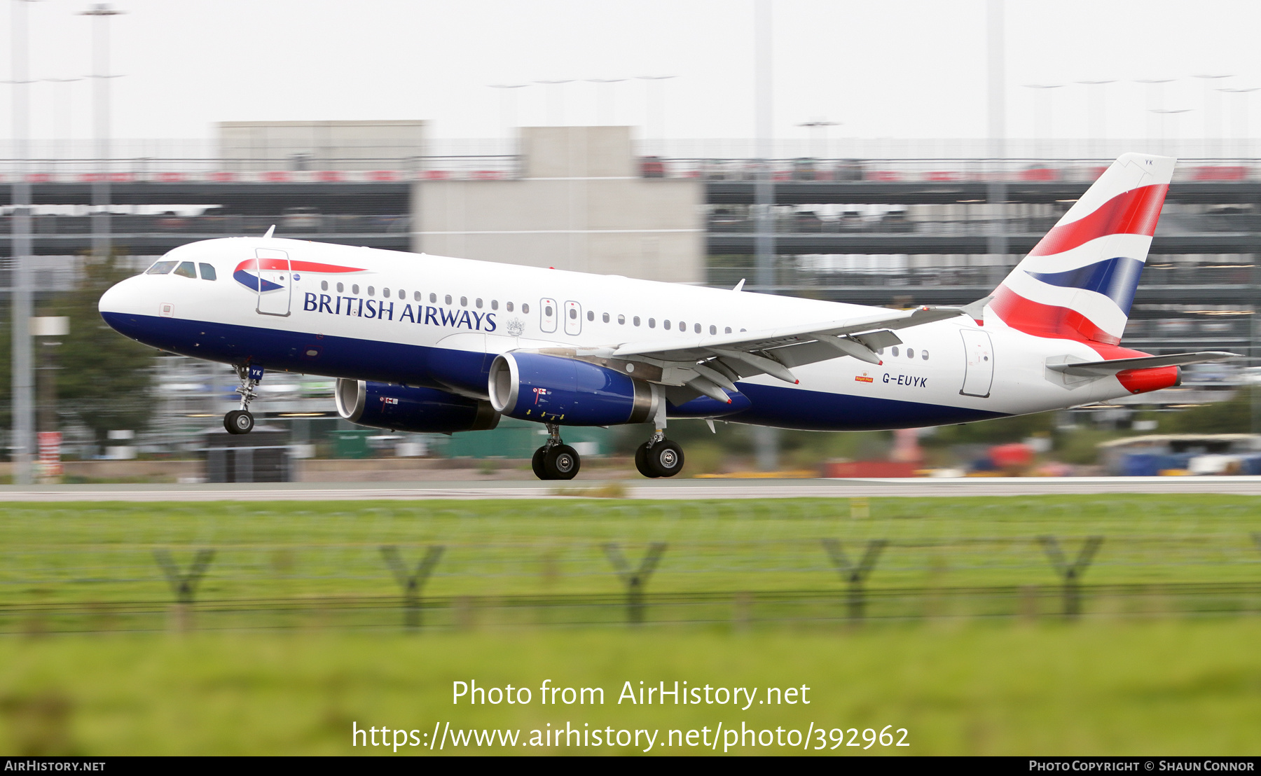 Aircraft Photo of G-EUYK | Airbus A320-232 | British Airways | AirHistory.net #392962