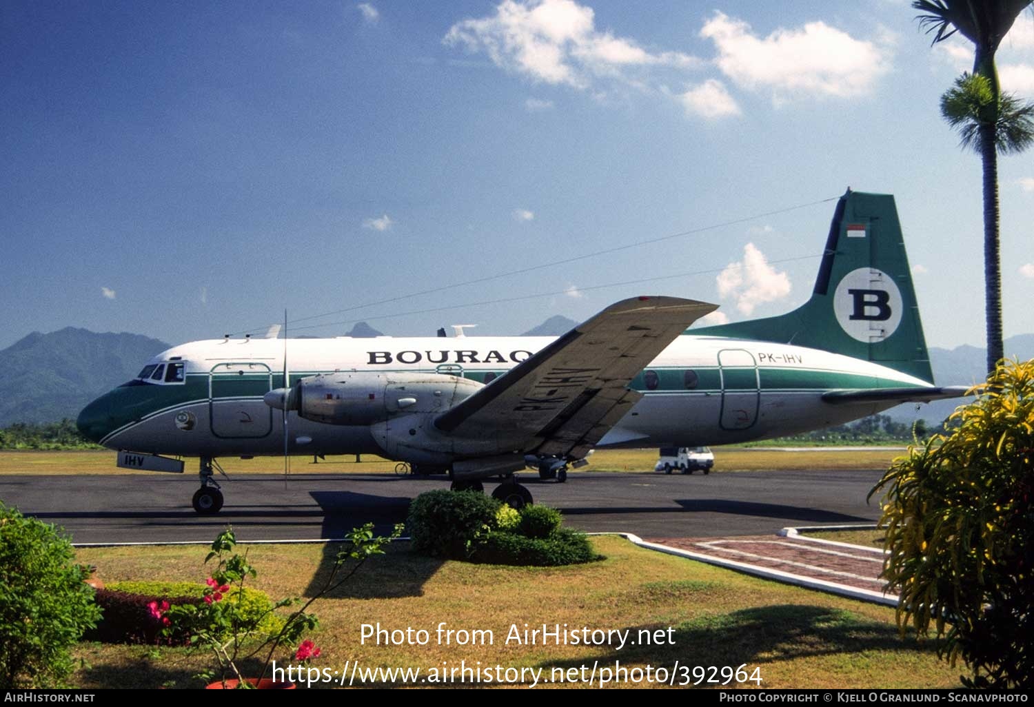 Aircraft Photo of PK-IHV | British Aerospace BAe-748 Srs2B/402 | Bouraq Indonesia Airlines | AirHistory.net #392964