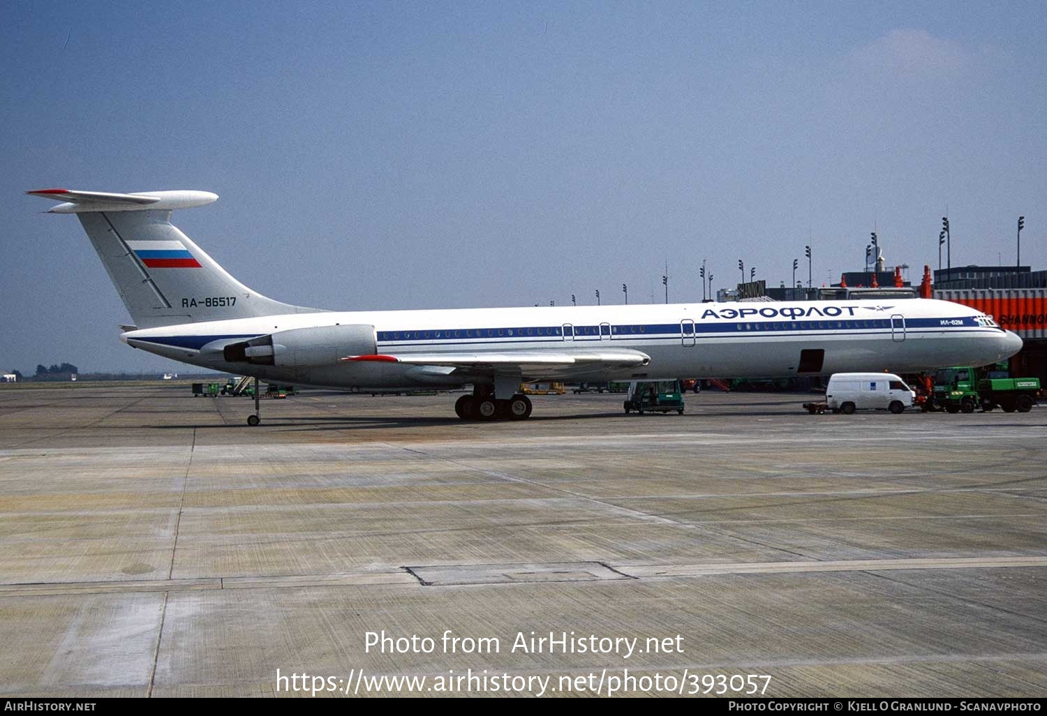 Aircraft Photo of RA-86517 | Ilyushin Il-62MK | Aeroflot | AirHistory.net #393057