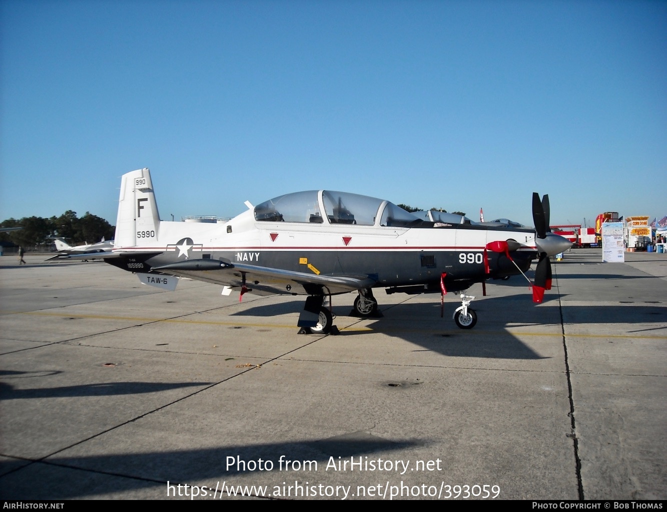 Aircraft Photo of 165990 / 5990 | Raytheon T-6A Texan II | USA - Navy | AirHistory.net #393059