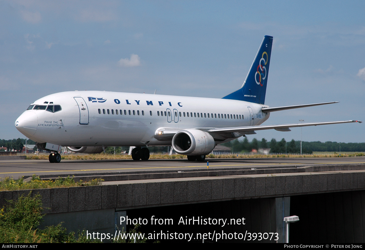 Aircraft Photo of SX-BMC | Boeing 737-42J | Olympic | AirHistory.net #393073