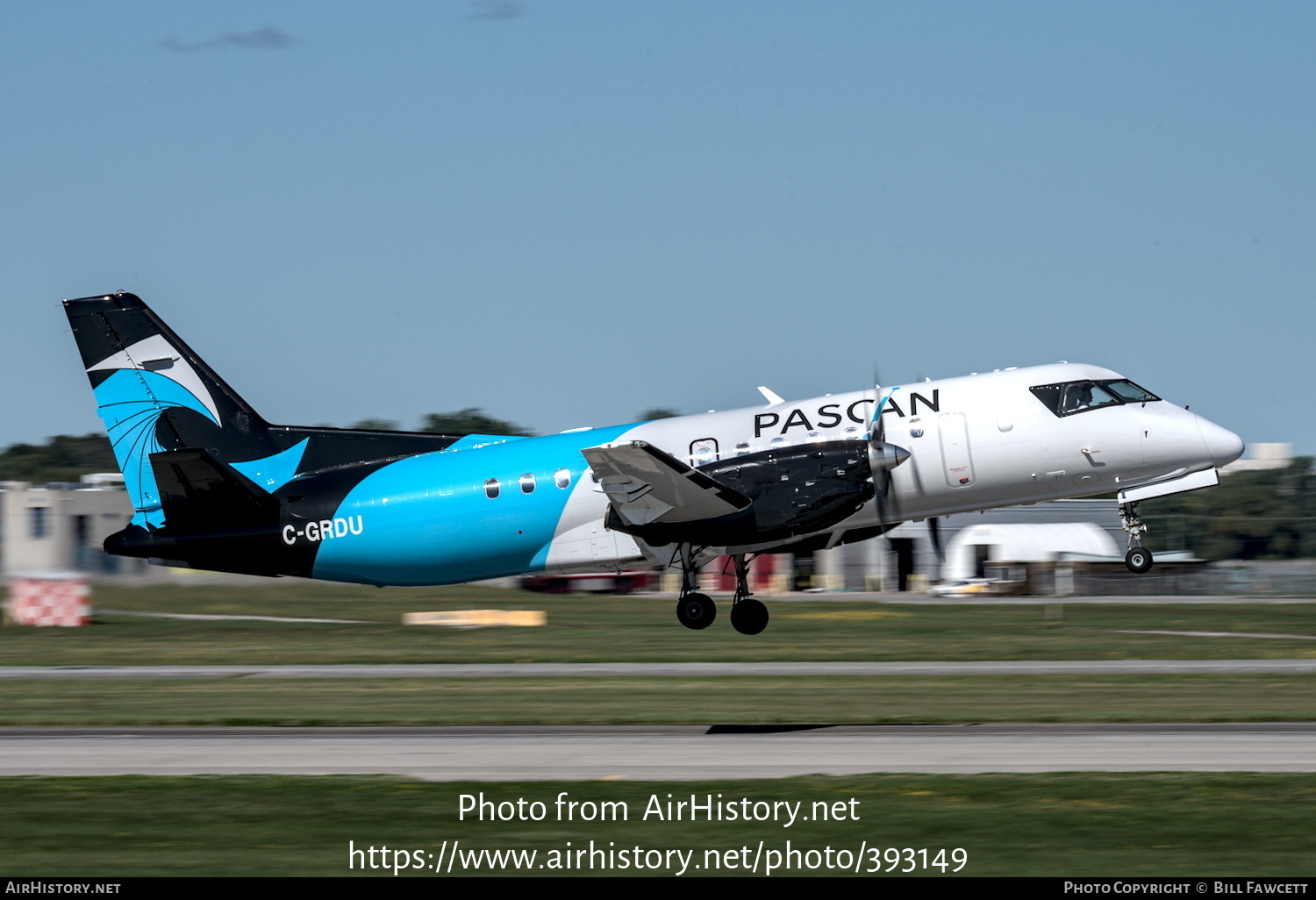 Aircraft Photo of C-GRDU | Saab 340B | Pascan Aviation | AirHistory.net #393149