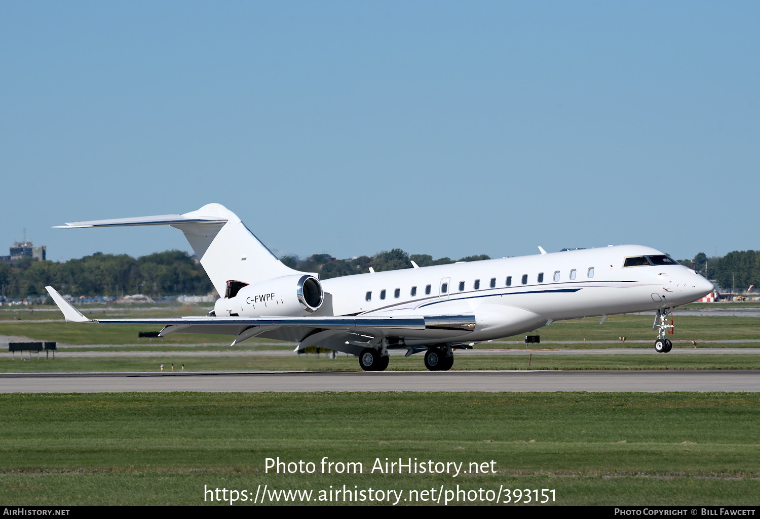 Aircraft Photo of C-FWPF | Bombardier Global 6000 (BD-700-1A10) | AirHistory.net #393151