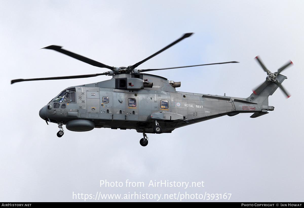 Aircraft Photo of ZH864 | EHI EH101-111 Merlin HM2 | UK - Navy | AirHistory.net #393167