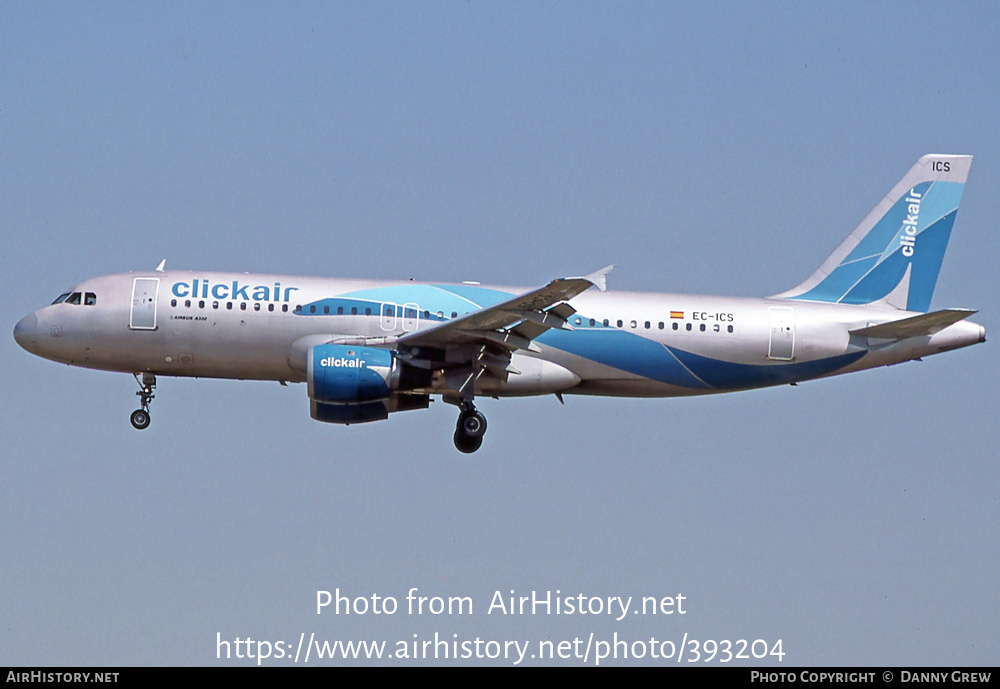 Aircraft Photo of EC-ICS | Airbus A320-211 | Clickair | AirHistory.net #393204