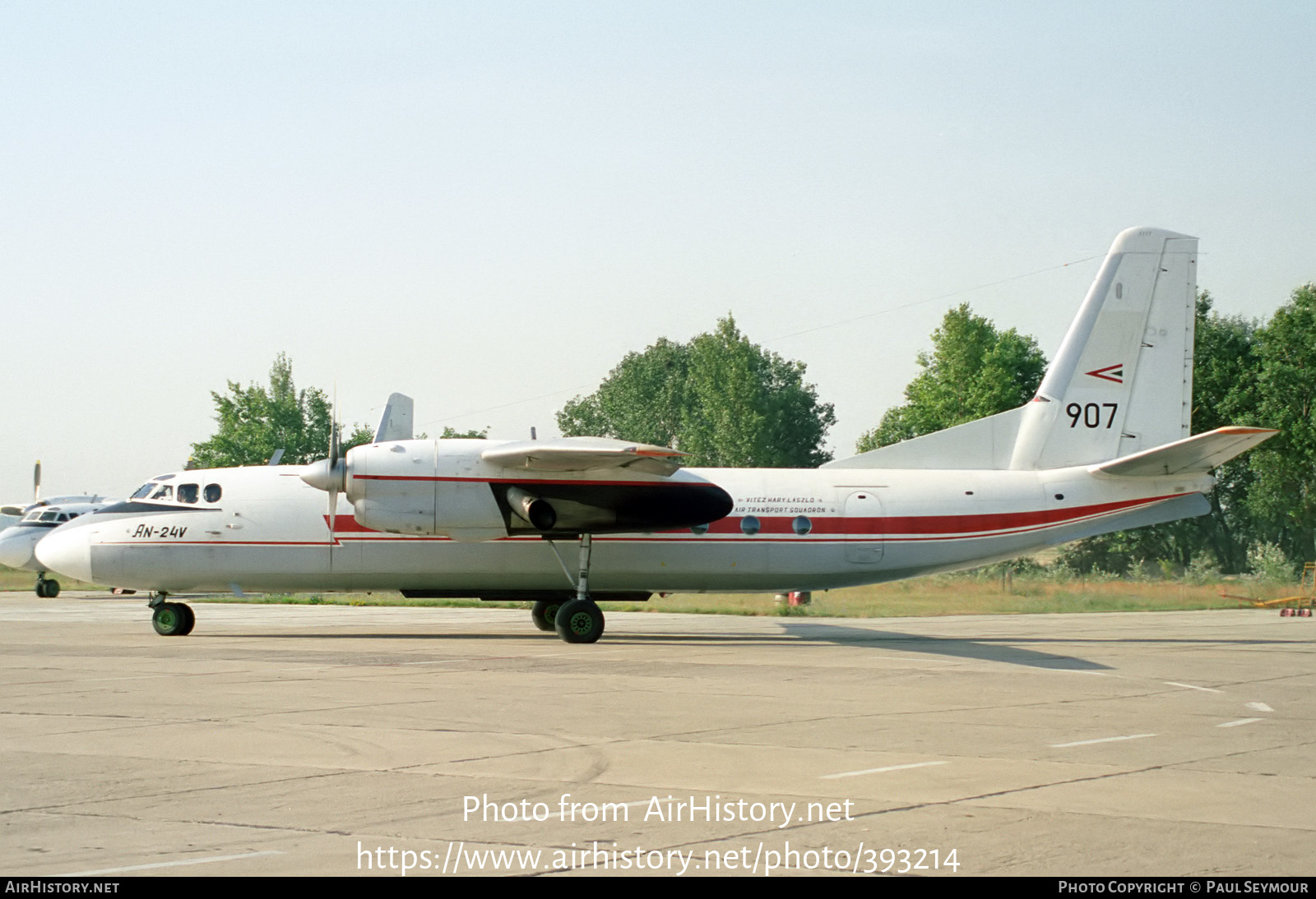 Aircraft Photo of 907 | Antonov An-24V | Hungary - Air Force | AirHistory.net #393214