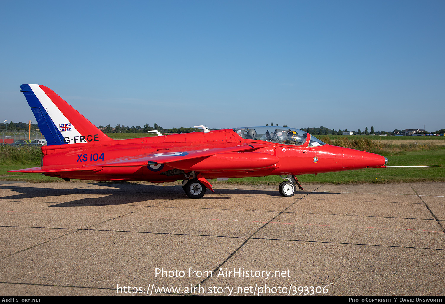 Aircraft Photo of G-FRCE / XS104 | Hawker Siddeley Gnat T.1 | UK - Air Force | AirHistory.net #393306