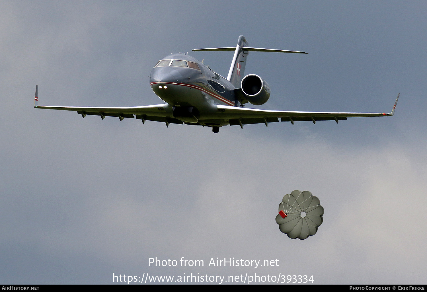 Aircraft Photo of C-168 | Bombardier Challenger 604 (CL-600-2B16) | Denmark - Air Force | AirHistory.net #393334