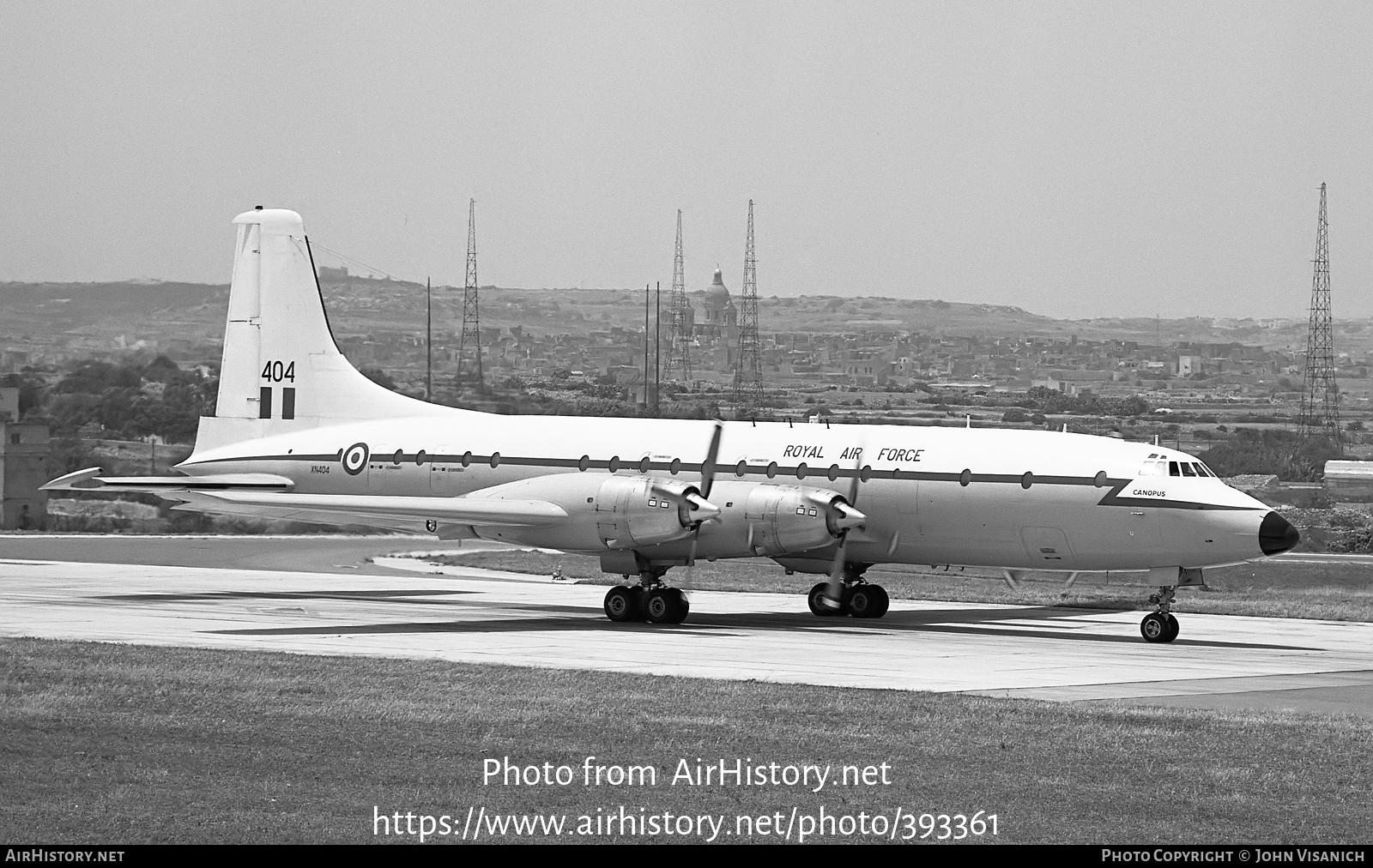 Aircraft Photo of XN404 | Bristol 175 Britannia C.2 (252) | UK - Air Force | AirHistory.net #393361