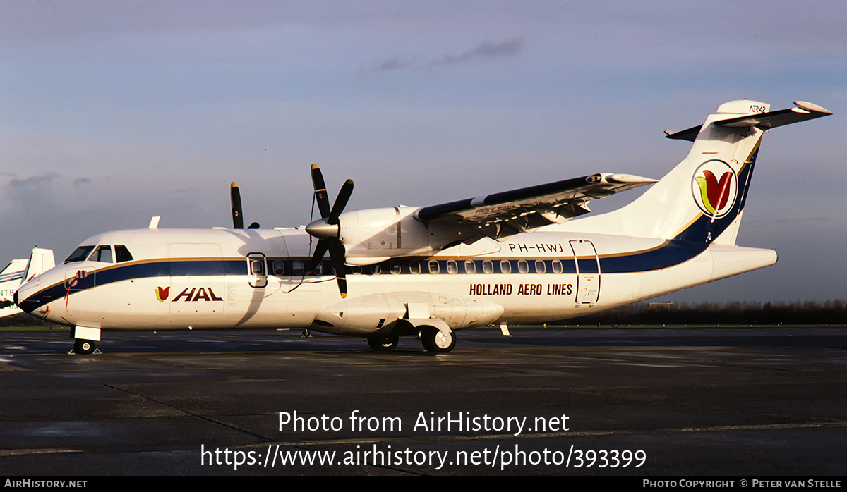 Aircraft Photo of PH-HWJ | ATR ATR-42-300 | Holland Aerolines | AirHistory.net #393399