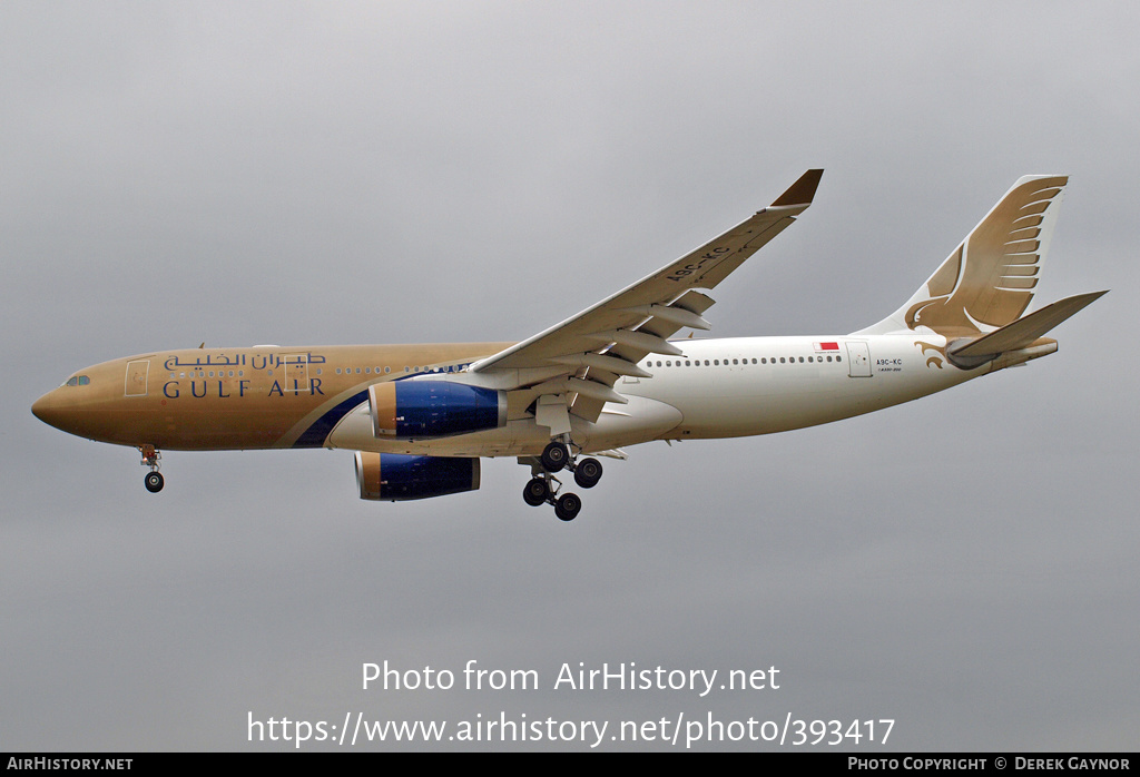 Aircraft Photo of A9C-KC | Airbus A330-243 | Gulf Air | AirHistory.net #393417