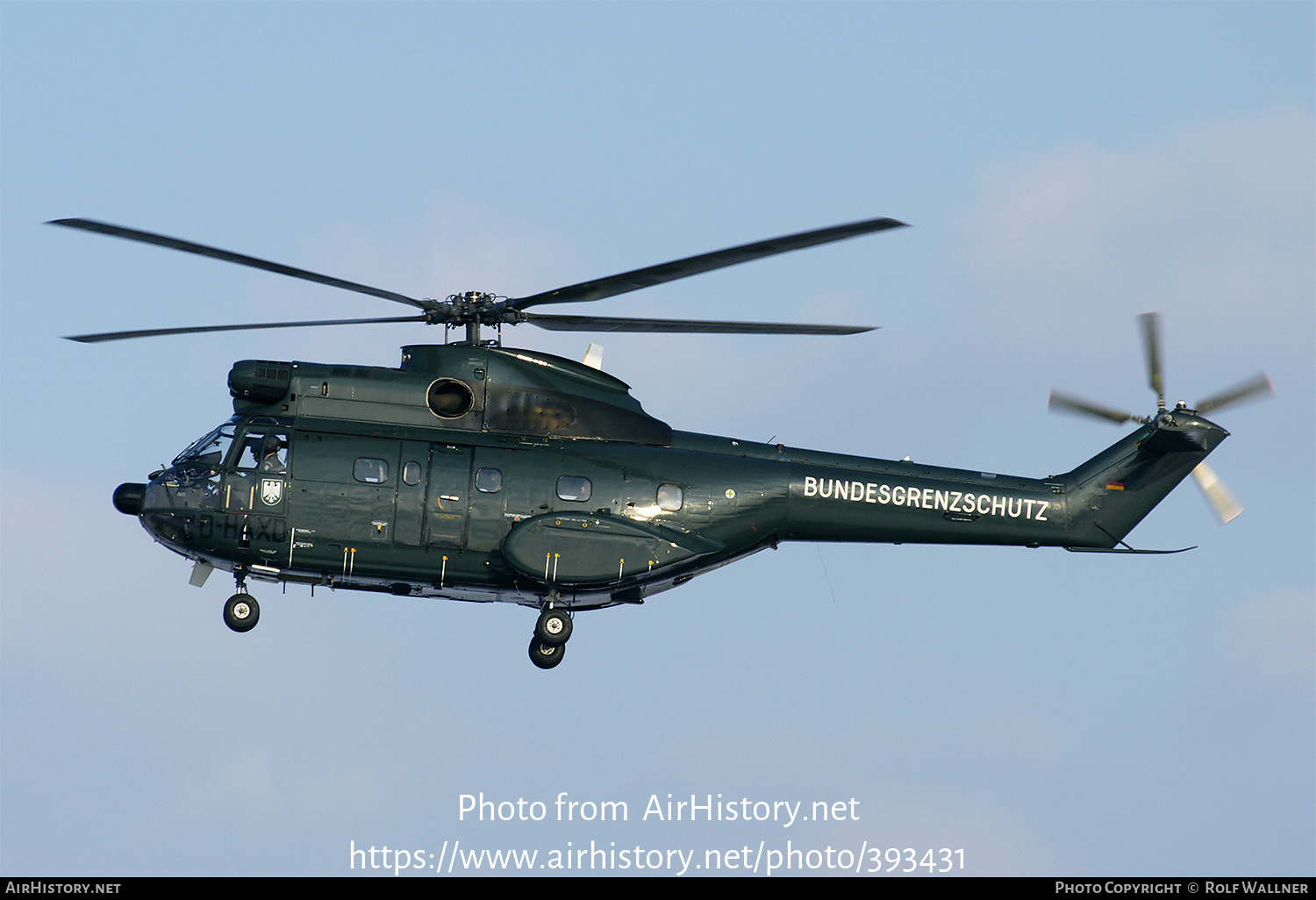 Aircraft Photo of D-HAXD | Aerospatiale SA-330J Puma | Bundesgrenzschutz | AirHistory.net #393431