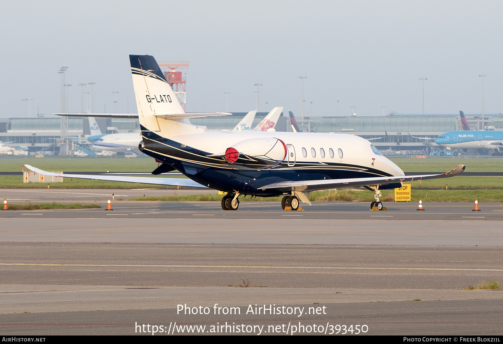 Aircraft Photo of G-LATO | Cessna 680A Citation Latitude | AirHistory.net #393450