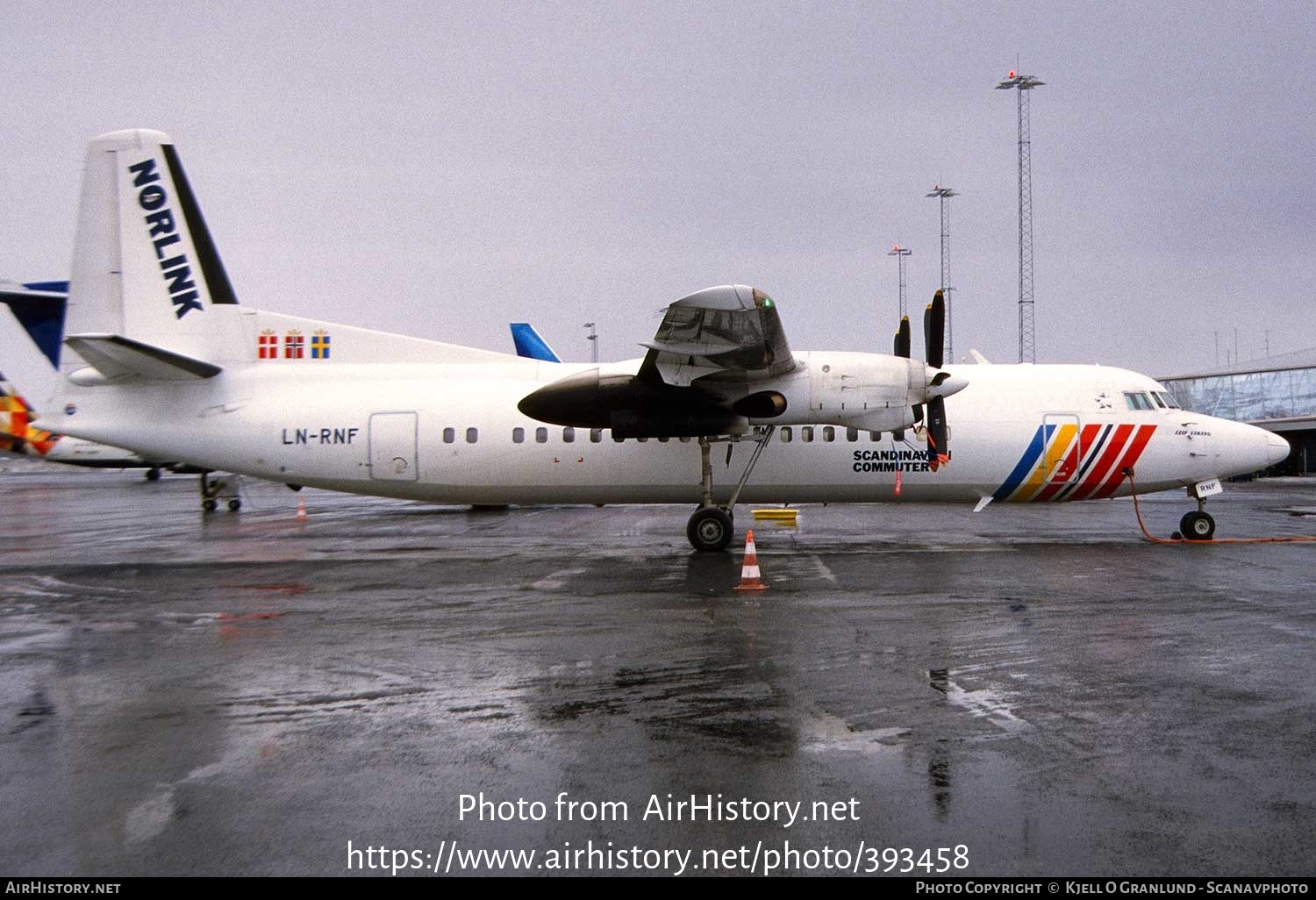 Aircraft Photo of LN-RNF | Fokker 50 | Scandinavian Commuter - Norlink | AirHistory.net #393458